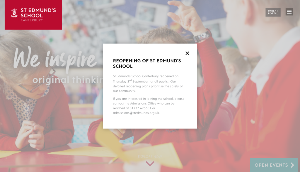 Only have relevant notices