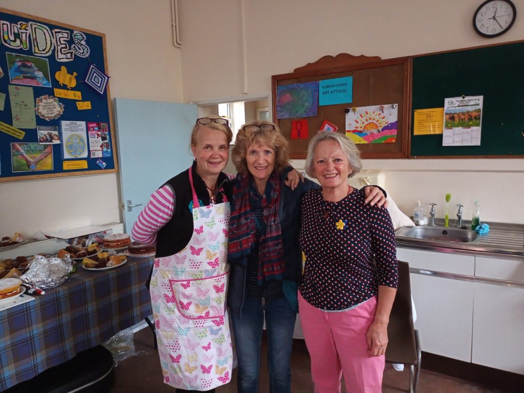 Theresa and other volunteers at 'Soup for Ukraine' event for Theresa's CSR leave